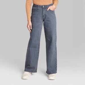 Wild Fable Super High Rise Baggy Wide Leg Jeans